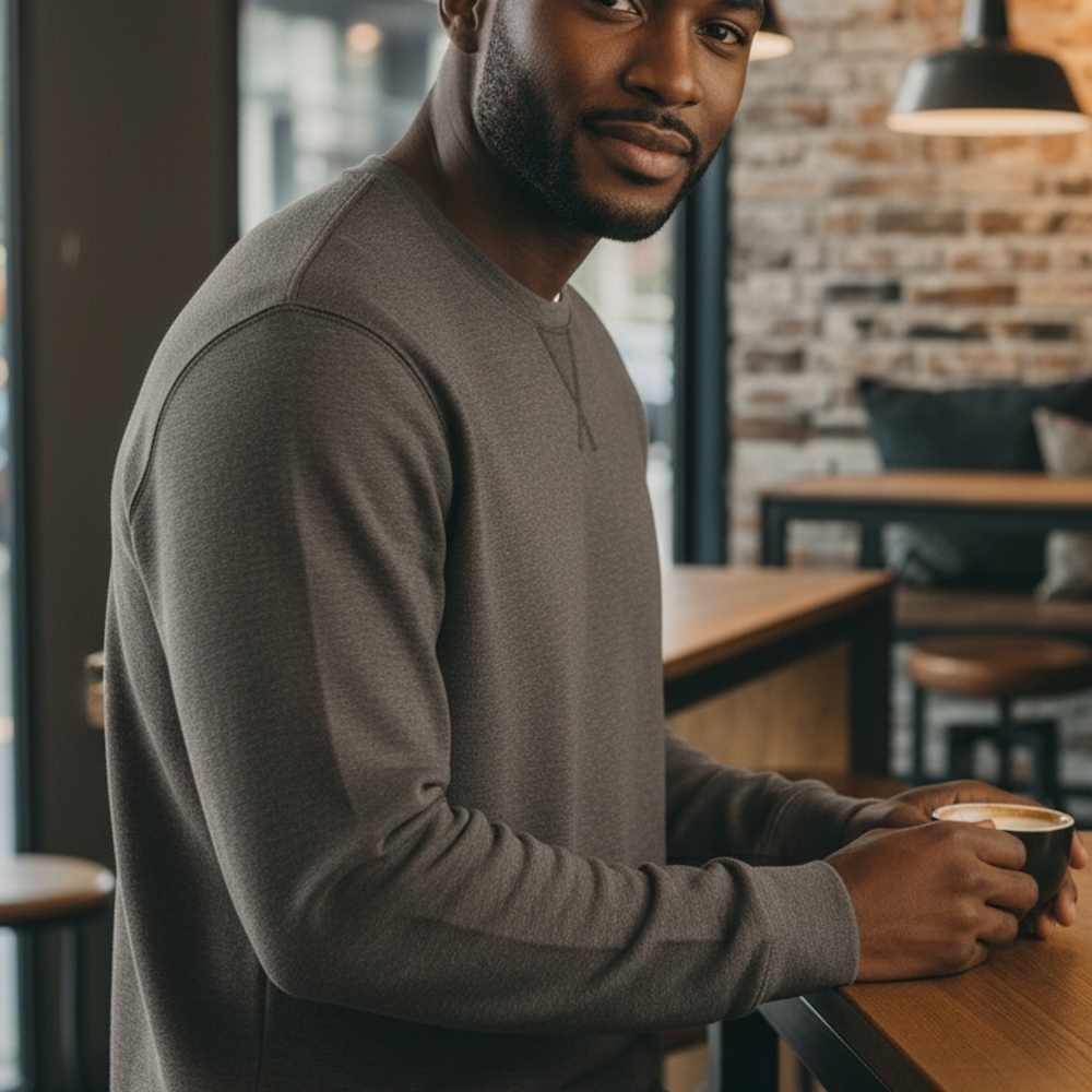 Men's Gray Sweatshirt